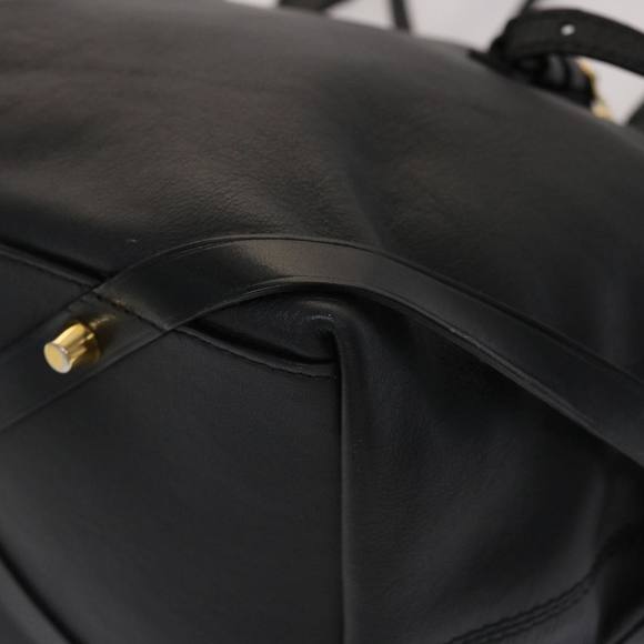 BURBERRY Shoulder Bag Leather Black Auth bs6525 - Picture 16 of 16